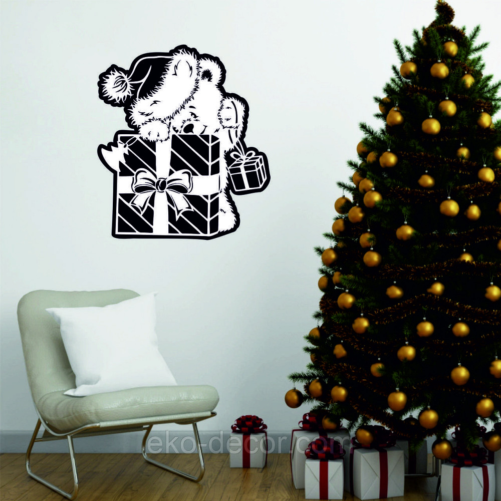 Декоративне настінне Панно «Новий рік», Декор на стену Київ - фото 4