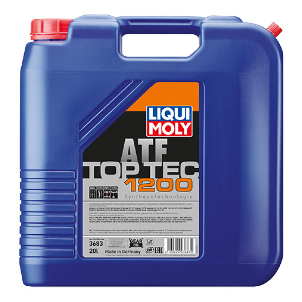 Трансмиссионное масло Liqui Moly Top Tec 1200 ATF 20л Львов - изображение 1