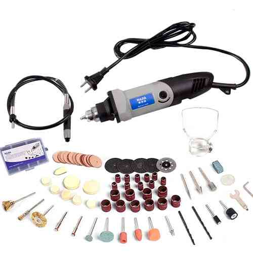 Міні-дриль Dremel HILDA MD400/JD3321C 400Вт 220В з гнучким валом та набором насадок для шліфування, свердління і різання Київ