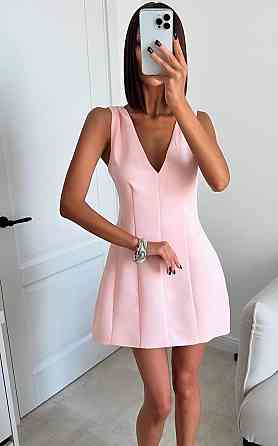 Женское базовое мини платье костюмка + подкладка софт Одесса