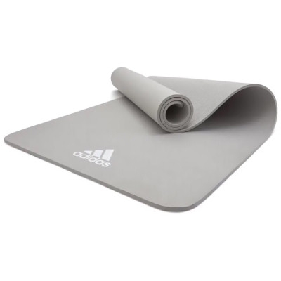 Килимок для йоги Adidas Yoga Mat ADYG-10100GR 176 х 61 х 0,8 см сірий (ADYG-10100GR) Вінниця - фото 1