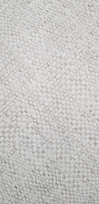 Обои виниловые на флизелине Rasch County Living метровые плетенка мешковина структурные бежевые с серым Киев - изображение 2