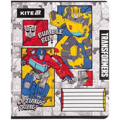 Тетрадь Kite Transformers, 12 листов, клетка (TF25-232) Винница - изображение 3