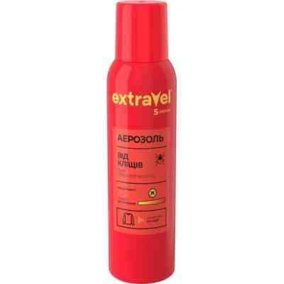 Аерозоль від комах Extravel Superior Від кліщів 100 мл (4820184442443) Вінниця