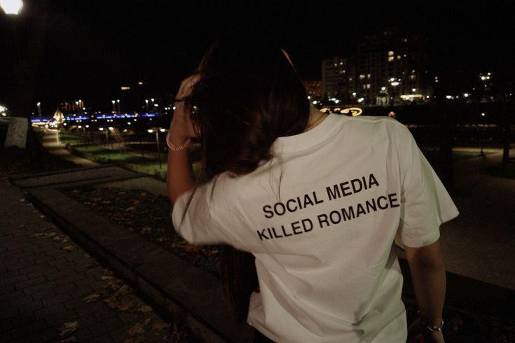 Футболка Social Media Killed Romance Чернівці - фото 4