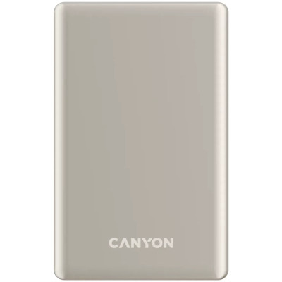 Батарея универсальная Canyon 5000mAh OnPower 505 slim Magsafe PD/20W Beige (CNS-CPB505BE) Винница - изображение 1