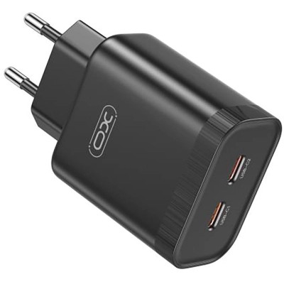 Зарядное устройство XO L105-CC 2xUSB-C PD35W Black (L105-CC.black) Винница - изображение 2