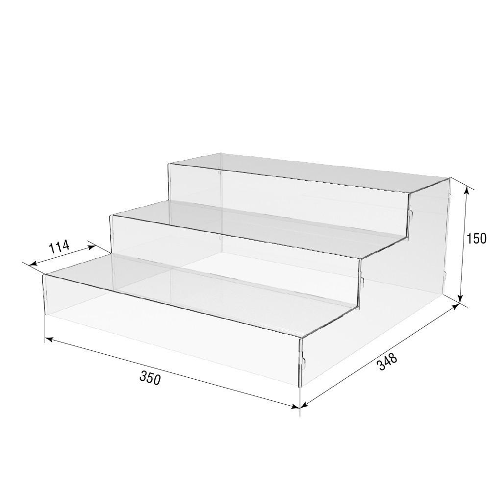 Товарна горка EKOSTAR на 3 сходи 350x348x150 Київ - фото 3