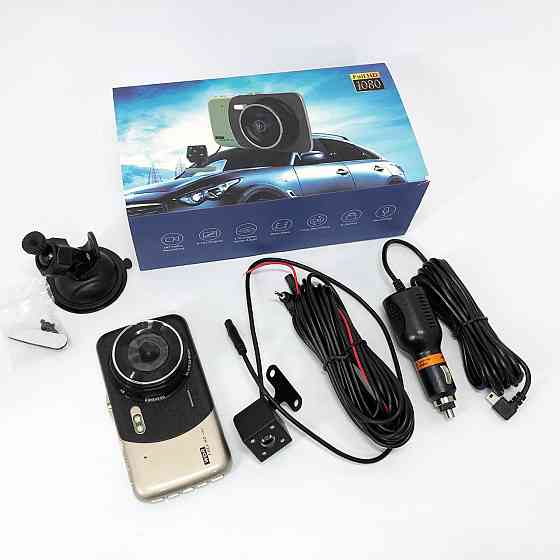 Автомобільний відеореєстратор X600 LCD 4 Angel Lens камери 1080P Full WX-399 HD TF Київ