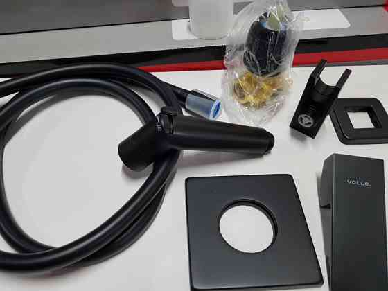 Гігієнічний набір прихованого монтажу VOLLE SISTEMA L de la noche 1511.160104 чорний Київ