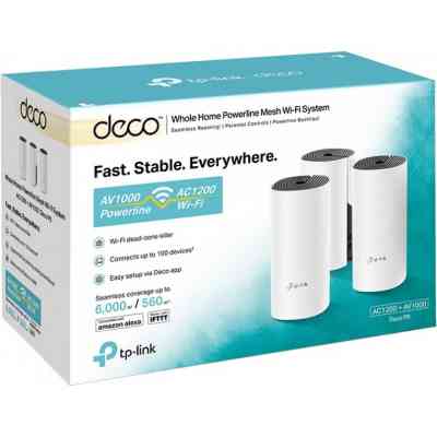 Точка доступу Wi-Fi TP-Link DECO-P9-3-PACK Вінниця