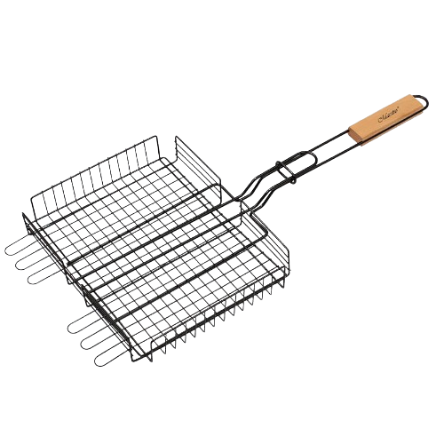 Решітка-гриль глибока 25*30см антипригарне покриття Maestro Житомир - фото 1