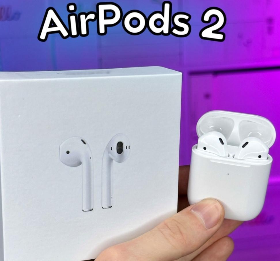 Apple AirPods 2 Premium Lux Навушники 2025 Киев - изображение 4