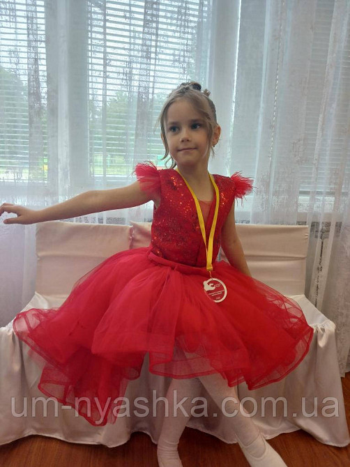 Детское нарядное платье удлиненное сзади 116-128 Кривой Рог - изображение 20