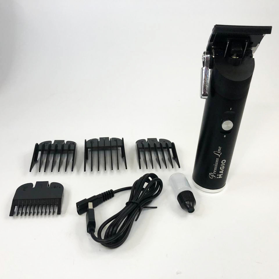 Тример бездротовий MAGIO, Електрична машинка для стрижки з насадками, Електронна машинка для стрижки FK-37 Івано-Франківськ - фото 6