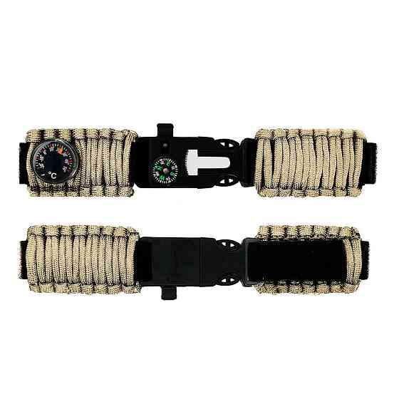 Ремінець паракордовий багатофункційний Khaki SBR Київ