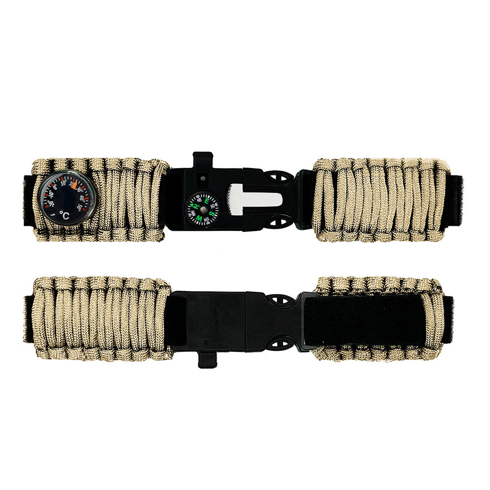 Ремінець паракордовий багатофункційний Khaki SBR Київ - фото 1