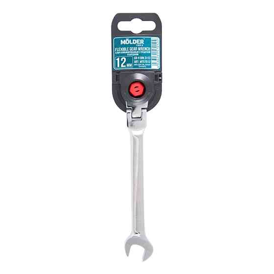 Ключ комбінований Molder з трещіткою та карданом CR-V, 12мм Киев