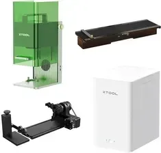 Плотер Xtool Grawerka Laserowa 2W1 F1 - Zestaw Deluxe (64446) Киев - изображение 1