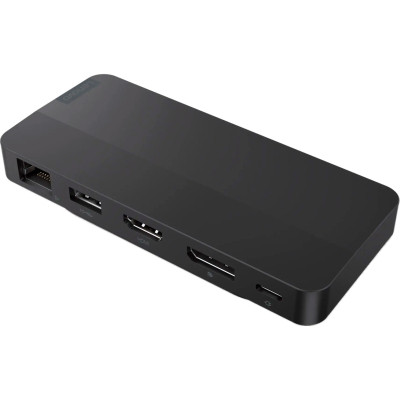 Порт-реплікатор Lenovo USB-C Dual Display Travel Dock (w/ adapter) (40B90100EU) Вінниця - фото 1