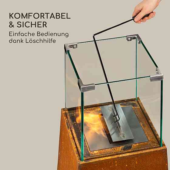 Безпечний пальник для каміна на етанолі Firetower 250 мл/1,5 год засобу пожежогасіння решітка для захисту від Рівне