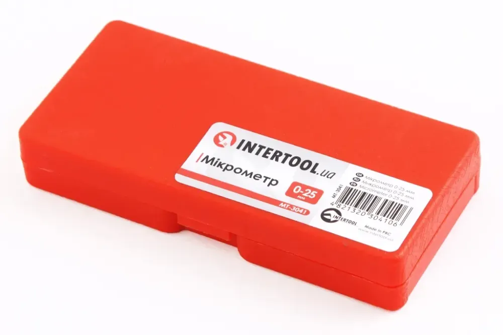 Мікрометр 0-25м Intertool Вінниця - фото 4