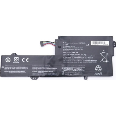 Аккумулятор для ноутбука Lenovo IdeaPad 320s-13 L17C3P61, 3166mAh (36Wh), 3cell, 11.52V, Li-ion (A47719) Винница - изображение 1