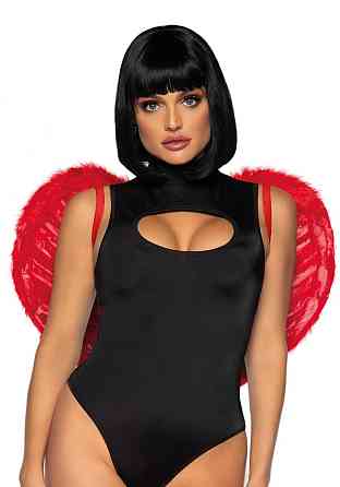 (SALE) Крила дияволиці Leg Avenue devil wings Red, справжнє пір’я Sex Aura Київ