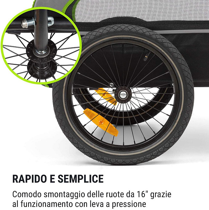 Велопричіп для собак KlarFit Husky (Німеччина) Рівне - фото 7