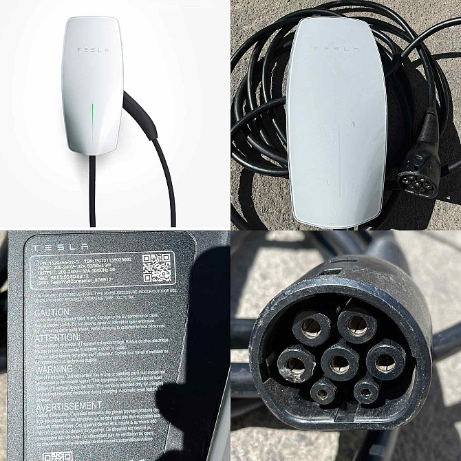 Зарядний пристрій Tesla wall connector 32A, , без кришки (Б клас) Луцк - изображение 1