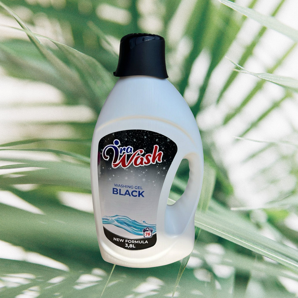 Гель для прання Ira Wash 3,8 л для чорних тканин з ополіскувачем Виноградів - фото 3