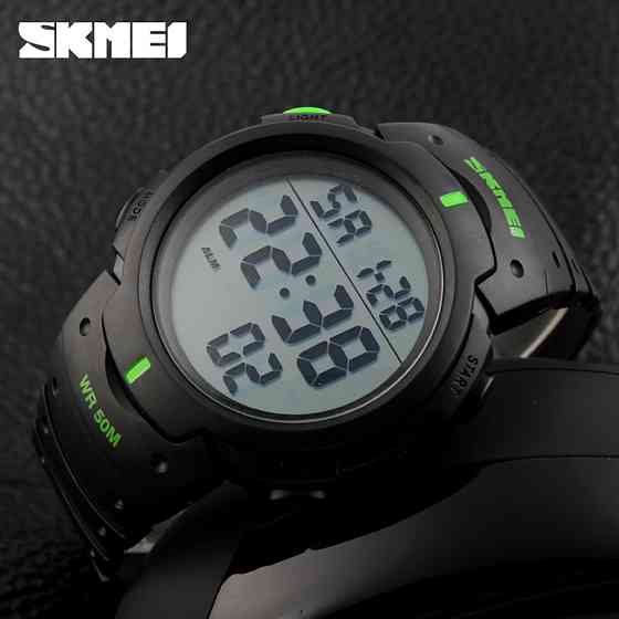 Skmei 1068GN Black-Green SBR Киев