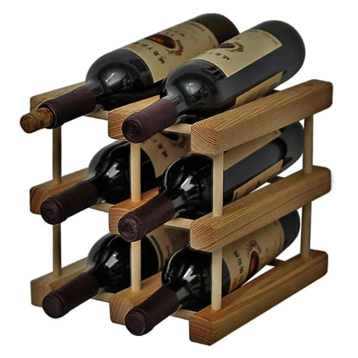 Настольная винная полка 