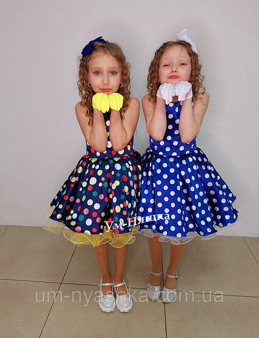 Пышное нарядное платье в ретро стиле 