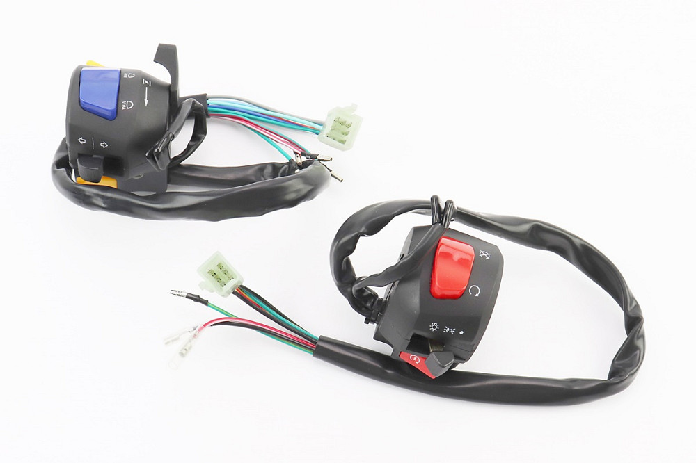 Блок кнопок на кермі лівий + правий (під трос дроселя), пара, тип 3 тато/тато Киев - изображение 1