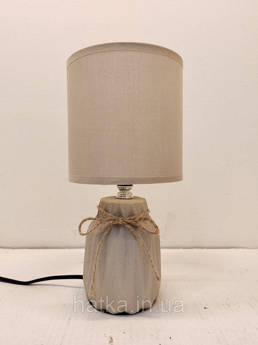 Настольная лампа декоративная VALESO HS8869 бежевая Киев - изображение 1