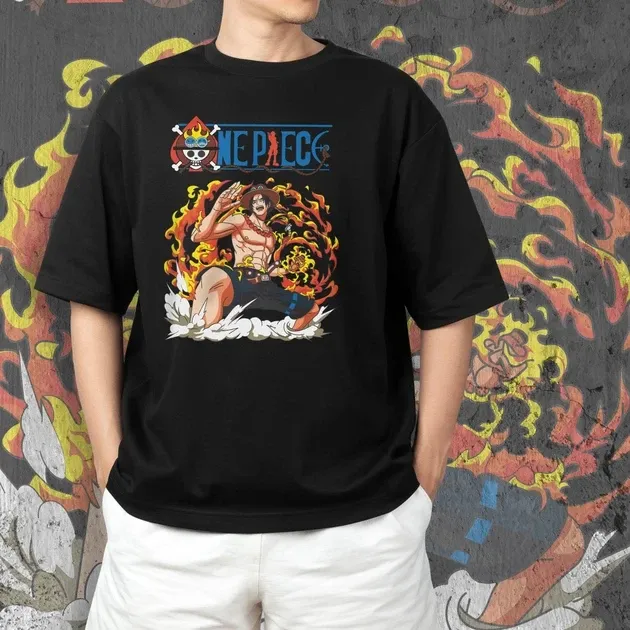 Футболка для подростка мальчика с принтом Ван Пис Portga140 D Ace 2 Размер 160 Anime10210 Днепр - изображение 4