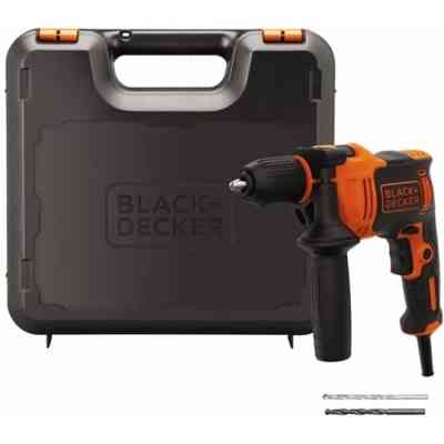 Дрель Black&Decker 550 Вт, кейс (BEH550K) Винница