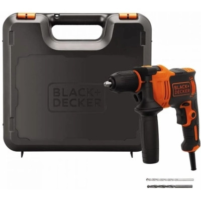 Дрель Black&Decker 550 Вт, кейс (BEH550K) Винница - изображение 3