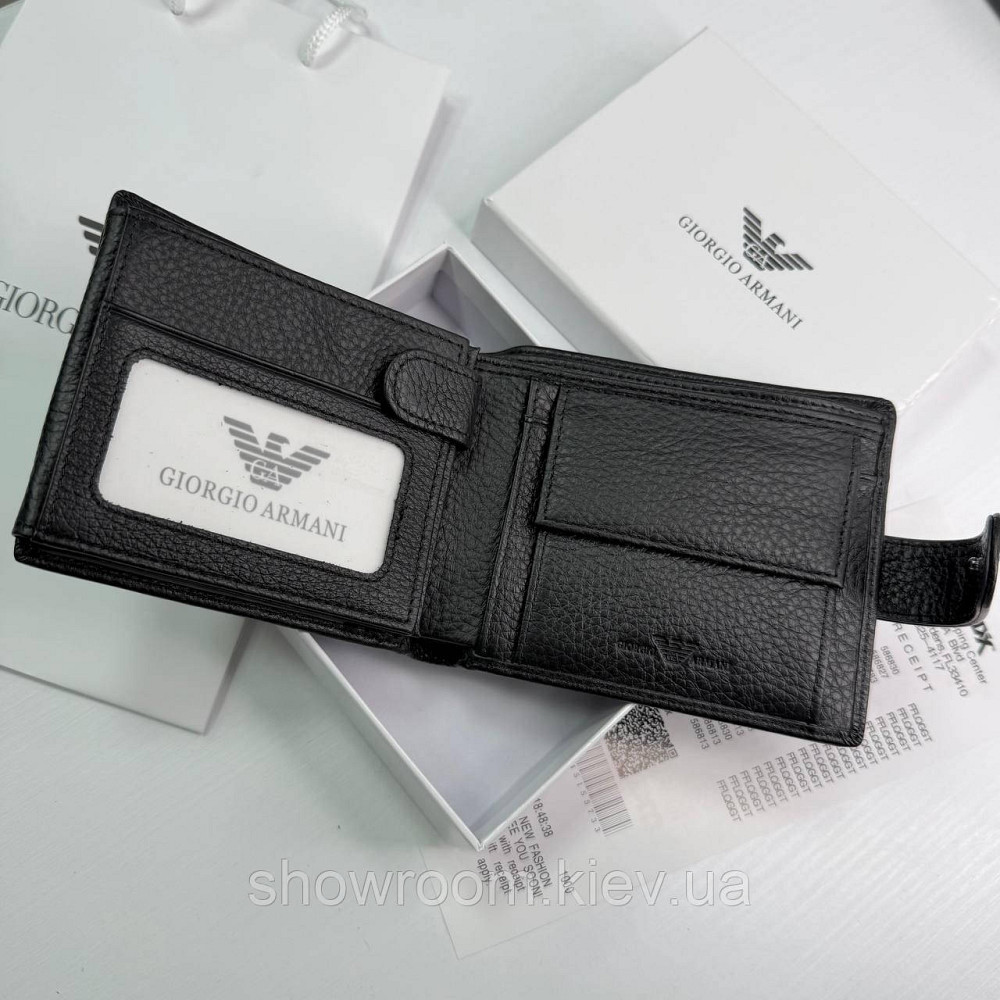 Мужское брендовое портмоне с монетницей Arnrmani (6604) Киев - изображение 9