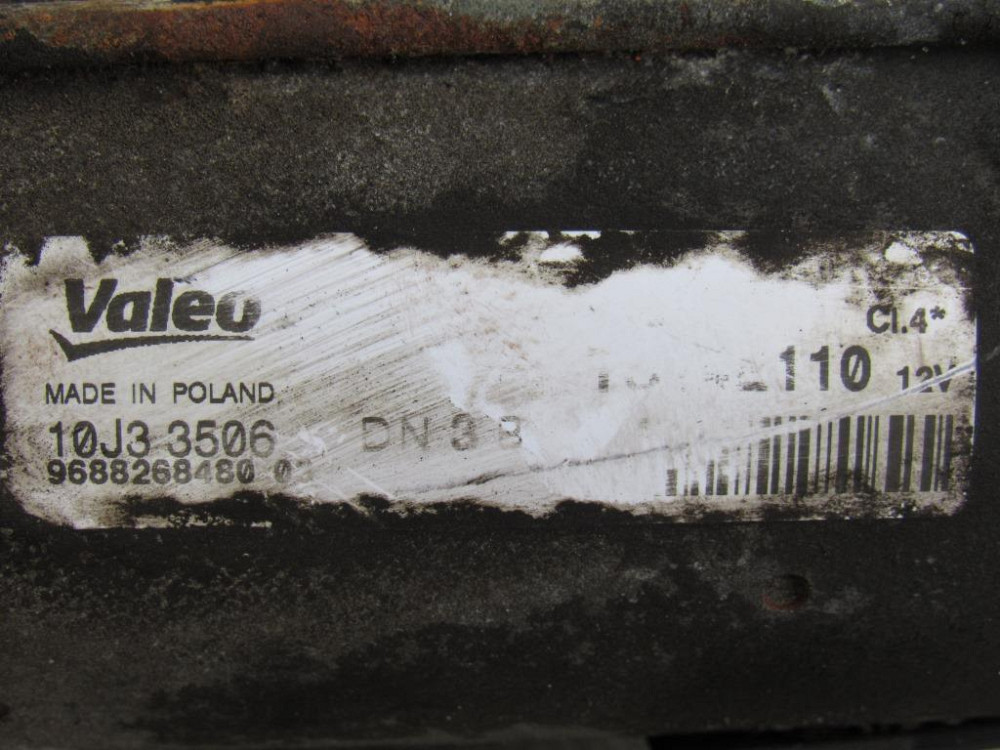 Стартер Peugeot Partner 1.6 hdi 2005-2015 Ковель - фото 2