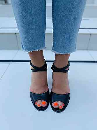 ARLEN Босоніжки жіночі ARLEN Бос-К-01/02 чорні (літо, шкіра натуральна) (3516) Коломыя