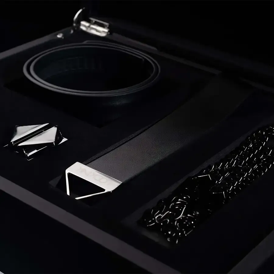 Повідець LOCKINK Tied Collar with Leash Set - Black Львів - фото 5