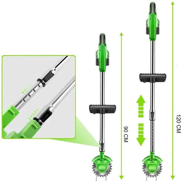 Кущоріз триммер для трави та чагарників, Тример для трави газонокосарка, Професійний кущоріз триммер IU-64 Львів - фото 6
