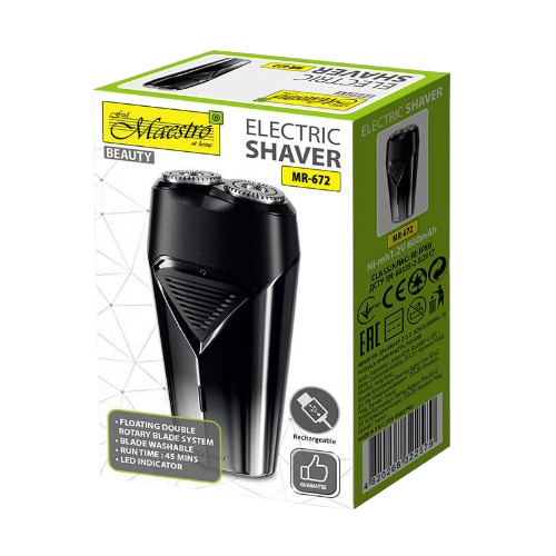 Електробритва акумуляторна 1,2W 600 mAh MR-672 Maestro Житомир - изображение 4