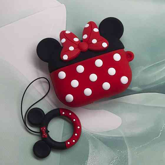 3D чехол для AirPods Pro Minnie Mouse Red Київ