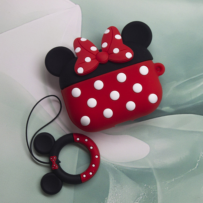 3D чехол для AirPods Pro Minnie Mouse Red Київ - фото 2