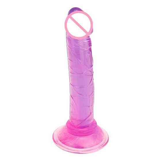 Гнущийся мини фаллос на присоске - 13,7*2,3 см - Телесный Винница