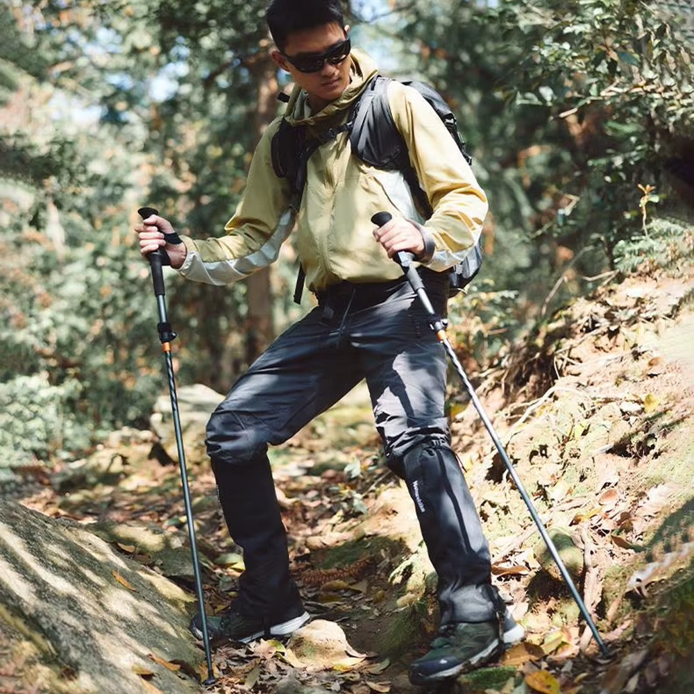 Треккинговые палки 2шт. Naturehike CNK2450DS013, 115-135 см, черные Киев - изображение 5