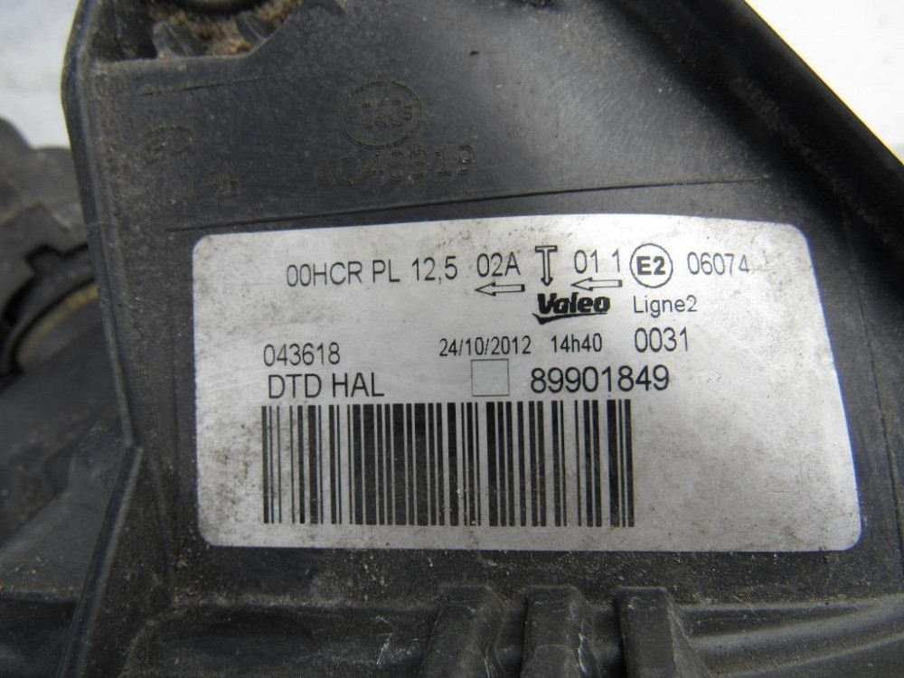 Фара ліва Renault Laguna III 2007-2015 Valeo 89901849 Ковель - изображение 3
